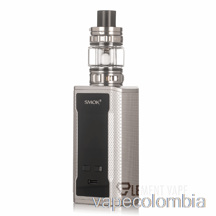 Kit Vape Completo Smok R-kiss 2 200w Kit De Inicio Plateado